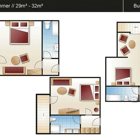 Отель Parkhotel Burgmuehle Фишен